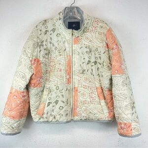 7 For Mankind Quilted Floral Patchwork Jacket